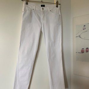 Jean blanc Premium denim de grandeur 36 (Sinty Slit)